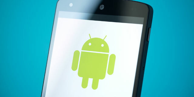 processus de mise à jour de l'appareil Android