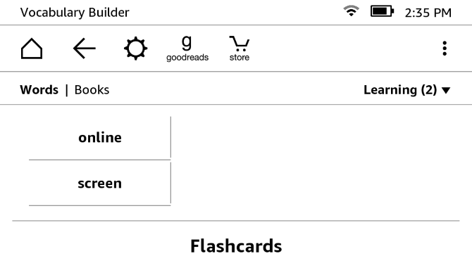 Comment configurer et utiliser votre Kindle Paperwhite 16 Paperwhite Vocabulary Builder