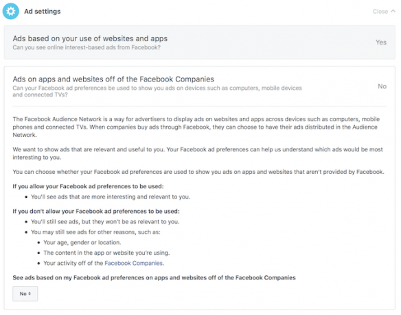 Le guide complet de la confidentialité de Facebook facbeook paramètres de publicité des publicités de confidentialité 2