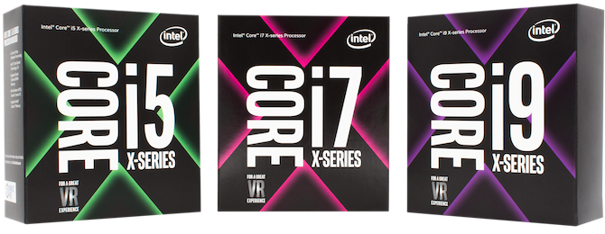 intel core i9 x series famille