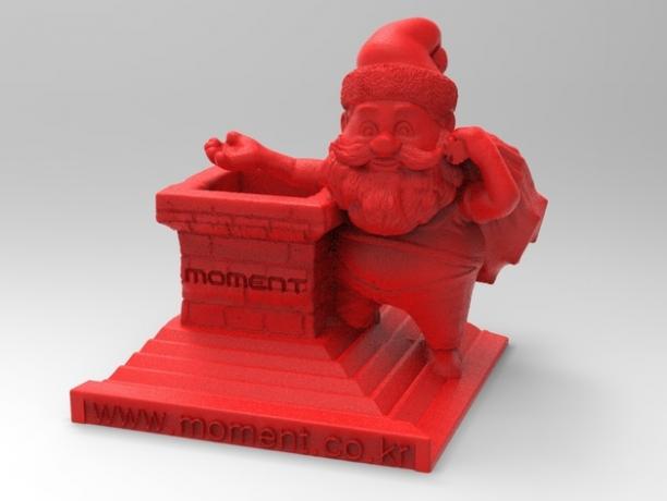 impression 3d de santa