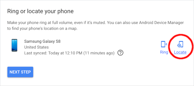 Comment utiliser un téléphone Android comme appareil de traçage GPS android trouver mon appareil en action 1