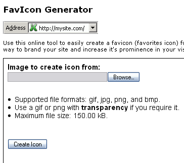 comment faire un favicon