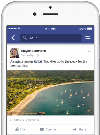 Comment rechercher des emplacements sur Facebook