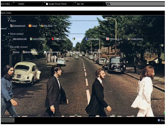 Les 10 thèmes Google Chrome les plus cool Capture d'écran 2011 03 24 à 1