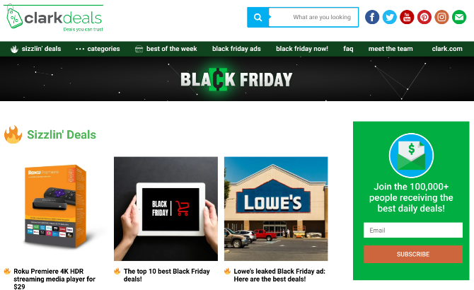 L'expert consommateur Clark Howard et son équipe organisent les meilleures offres le Black Friday et le Cyber ​​Monday