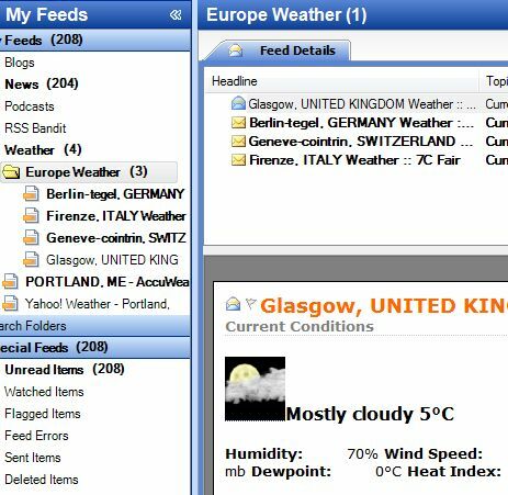 Les 7 meilleurs flux pour les mises à jour météo RSS rssweather7