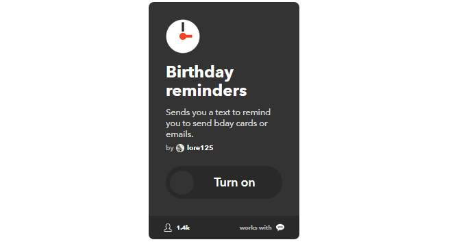 Le guide IFTTT ultime: utilisez l'outil le plus puissant du Web comme un rappel d'anniversaire Pro 21IFTTT