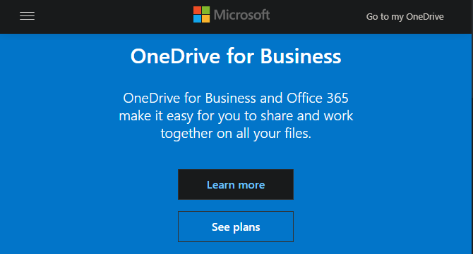 Accueil OneDrive Entreprise