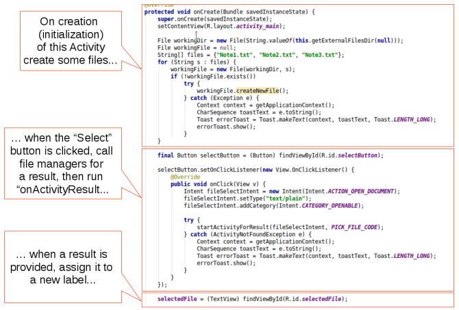 android create app androidstudio screen1new code