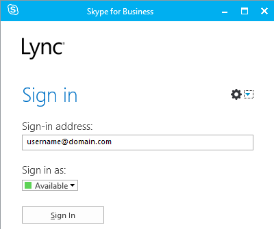 Skype Entreprise