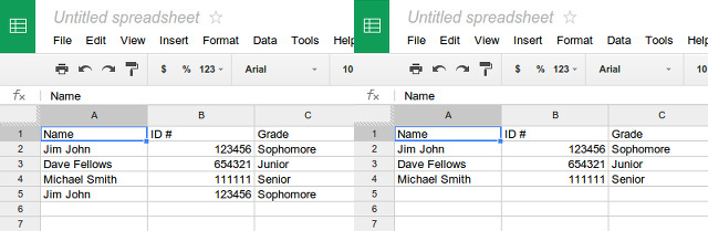 Augmentez la productivité avec ces excellents scripts de feuille de calcul Google Les scripts de feuille de calcul Google suppriment les doublons