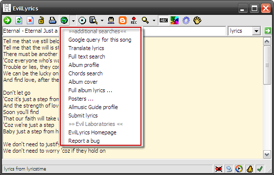 Evil_Lyrics_Menu