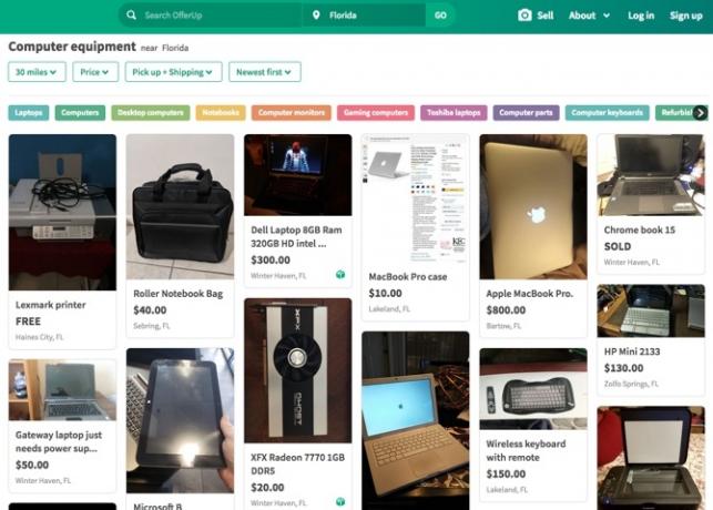 OfferUp Computer Section FL