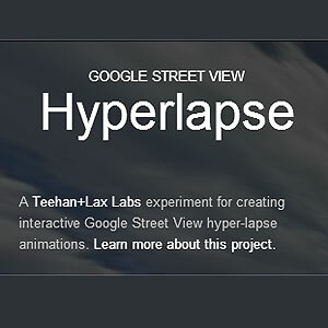 Créez des visuels époustouflants avec Hyperlapse Photography et Google Street View [Mises à jour] intro hyperlapse