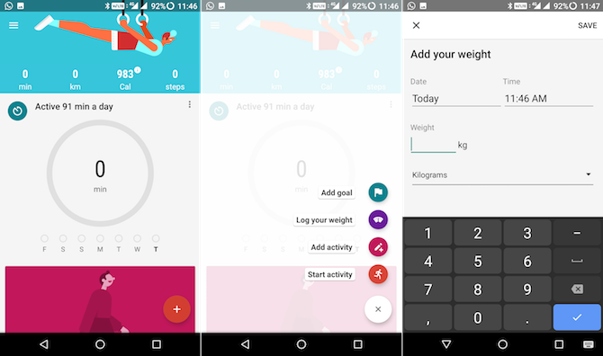 Applications Google utiles sur Google Fit