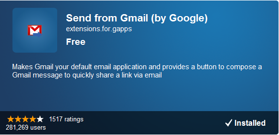 e-mail par défaut de gmail