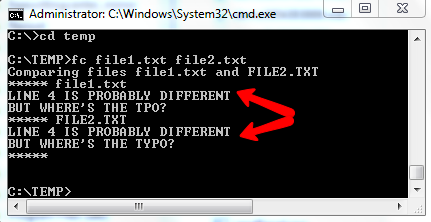 commandes ms dos