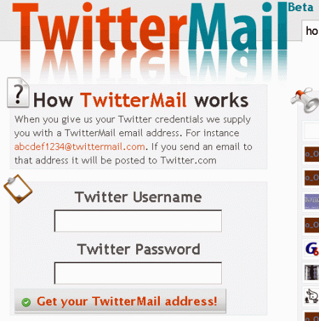 Twitter bloqué? Publier par e-mail