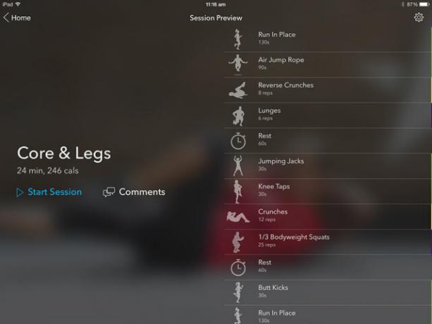 Oubliez le gymnase, obtenez Fitstar Fit avec votre séance d'entraînement pré iPad ou iPhone