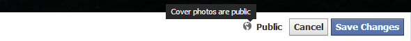Paramètre de confidentialité de la photo de couverture Facebook