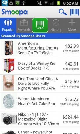 Soyez payé pour magasiner plus intelligemment avec Smoopa [Android 1.6+ et iOS] smoopa popular