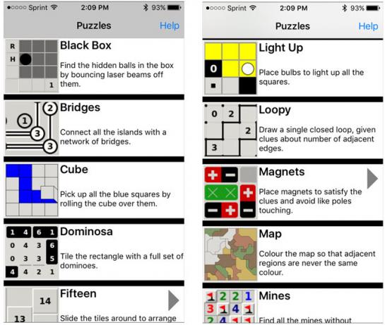 puzzles simon tatham iphone