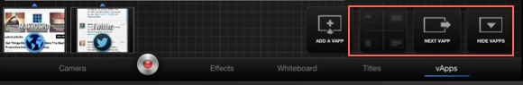 TouchCast vous permet de créer de puissantes vidéos interactives sur votre iPad TouchCast vapps1