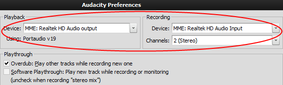 convertir une cassette audio en mp3 avec Audacity