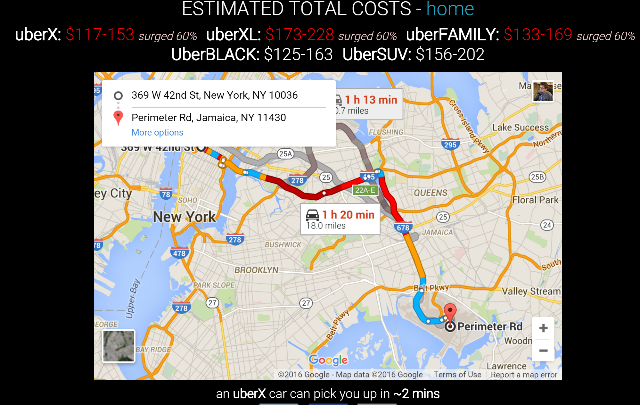 Uber Fare Estimate2