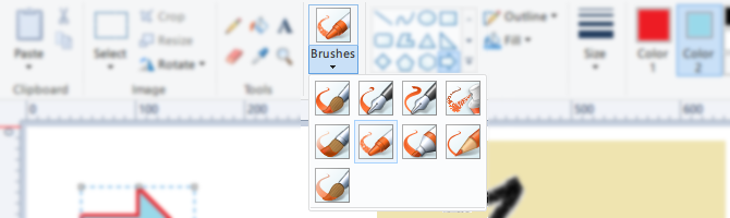 Adobe Photoshop contre Microsoft Paint: de quoi avez-vous vraiment besoin? brosses à outils mspaint