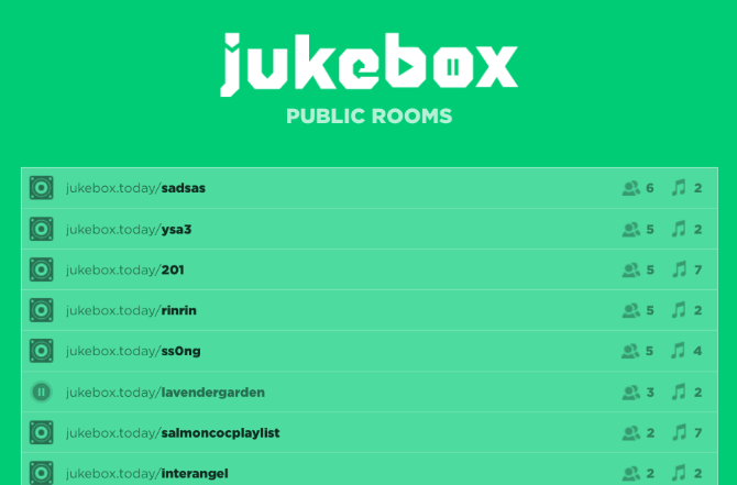 Juke-box. Aujourd'hui, c'est l'application la plus simple pour créer des listes de lecture de musique YouTube et écouter en synchronisation avec des amis