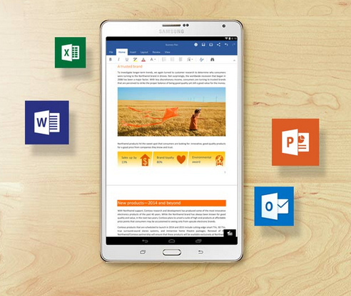 Microsoft Office pour mobile