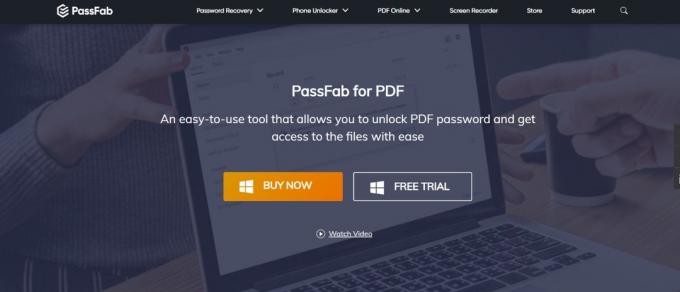 Supprimer le mot de passe PDF PassFab