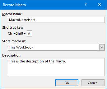 comment enregistrer une macro dans Excel 2016