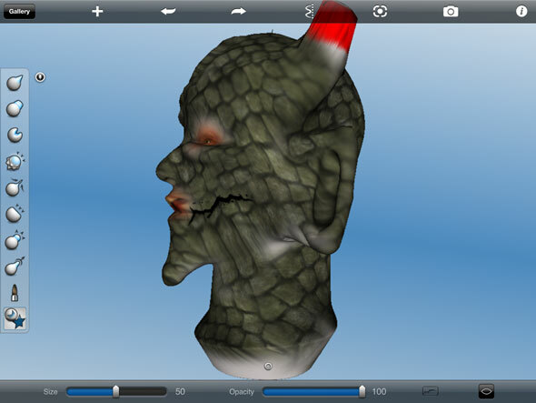 Application iPad 3D