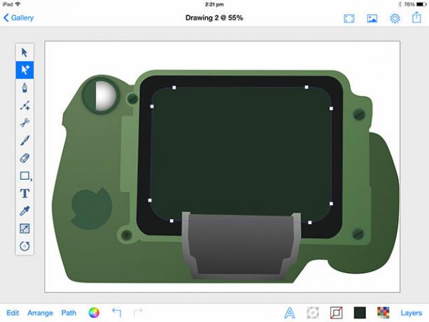 L'application de dessin vectoriel iPad gratuite Inkpad pourrait vous transformer en concepteur