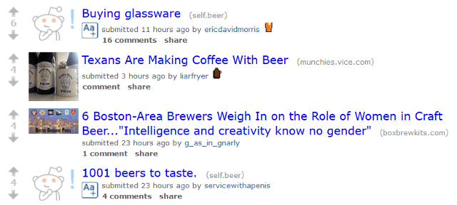 bière-site web-communautés-reddit