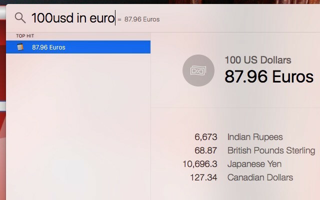 conversions mac-spotlight