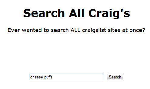 rechercher sur craigslist