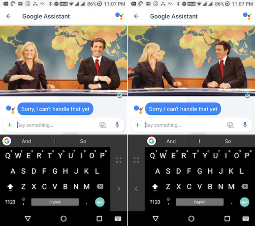 mode gboard à une main