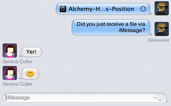 Bye Bye iChat: Premiers pas avec le transfert de fichiers de la nouvelle application OS X Messages [Mountain Lion]