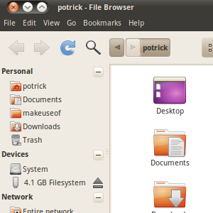 navigateur de fichiers linux