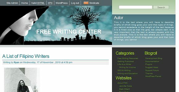 science-fiction wordpress