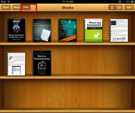 Application ibooks