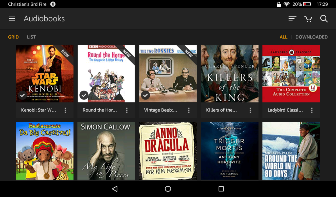 Votre bibliothèque non officielle Amazon Fire Tablet Manual muo android amazonfireguide audiobooks