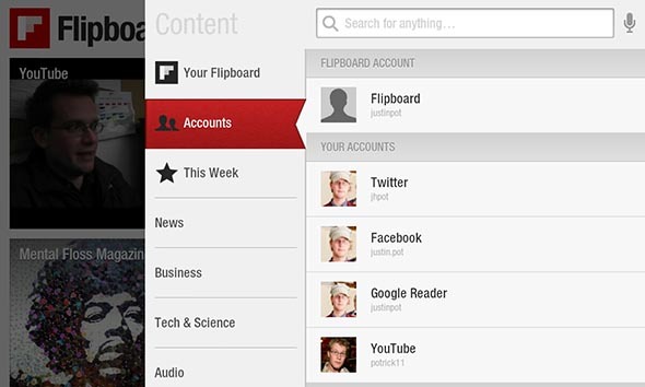 flipboard pour android