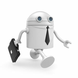 Le partage Andmade améliore la façon dont vous partagez et vous offre plusieurs options de partage [Android 2.1+] Shutterstock Robot Businessman