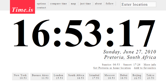 fuseaux horaires mondiaux