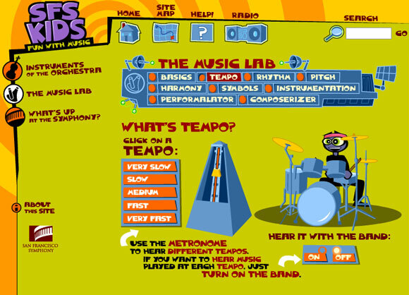 sites de musique interactifs